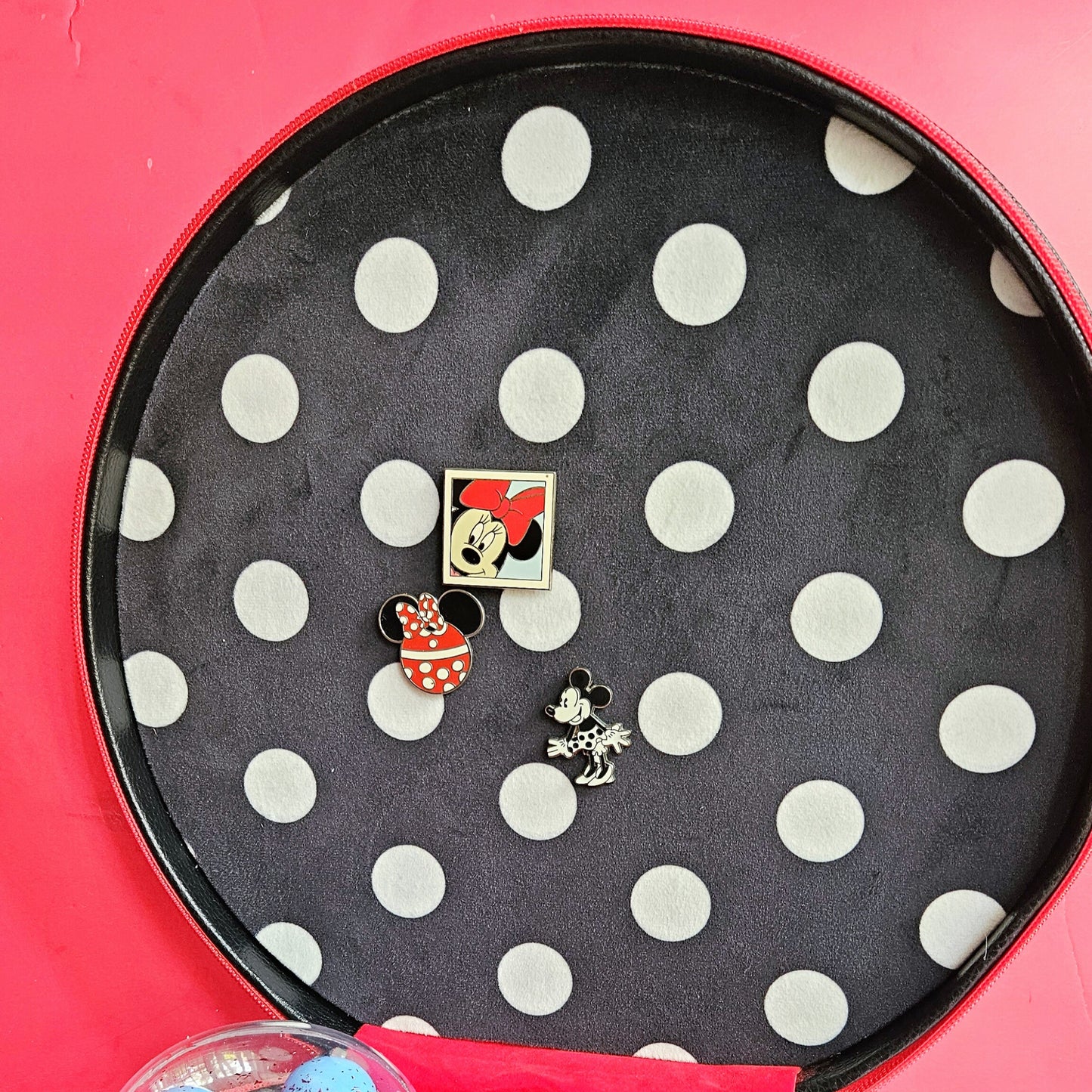 Polka Dot CollectEar Ear Carrier Travel Case