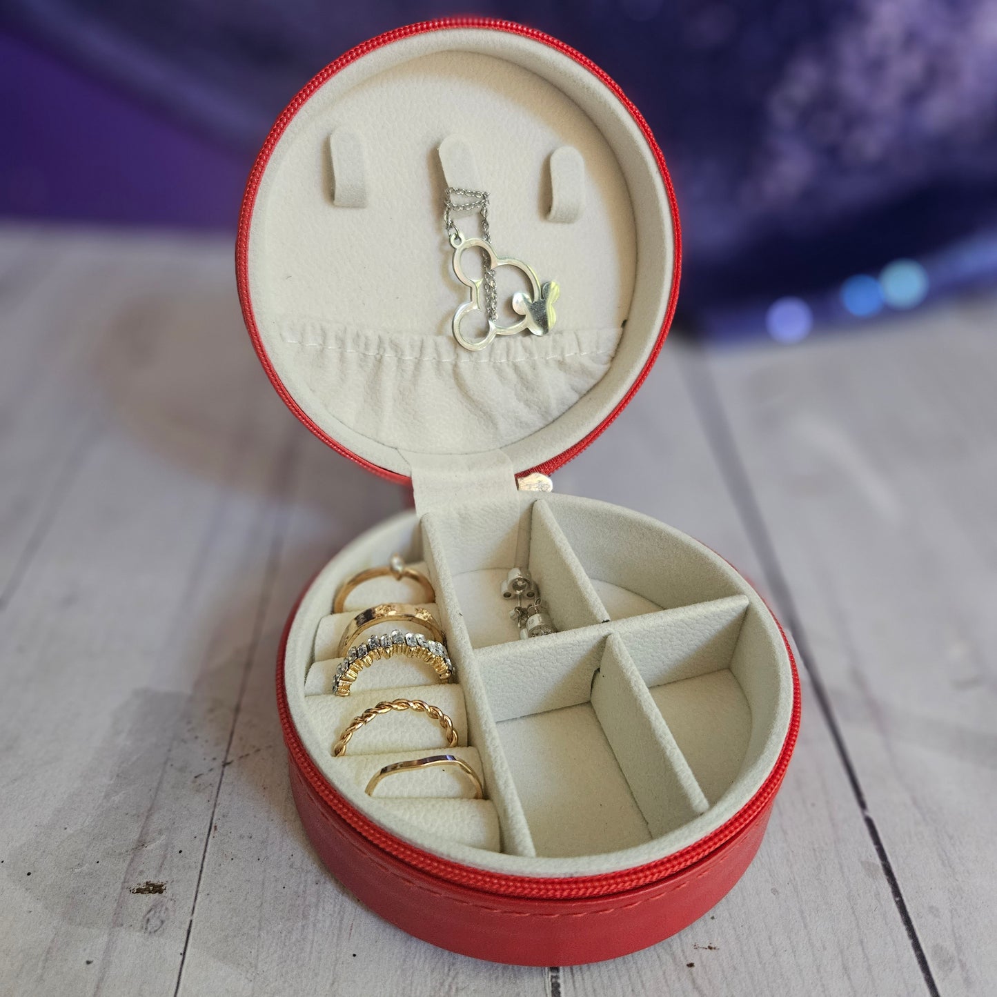 Queen of Painted Roses Jewelry Case