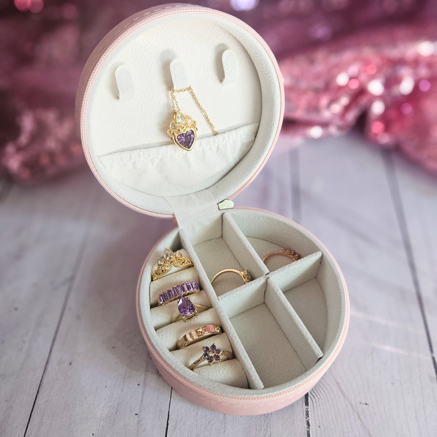 Sample Tower Princess Jewelry Case