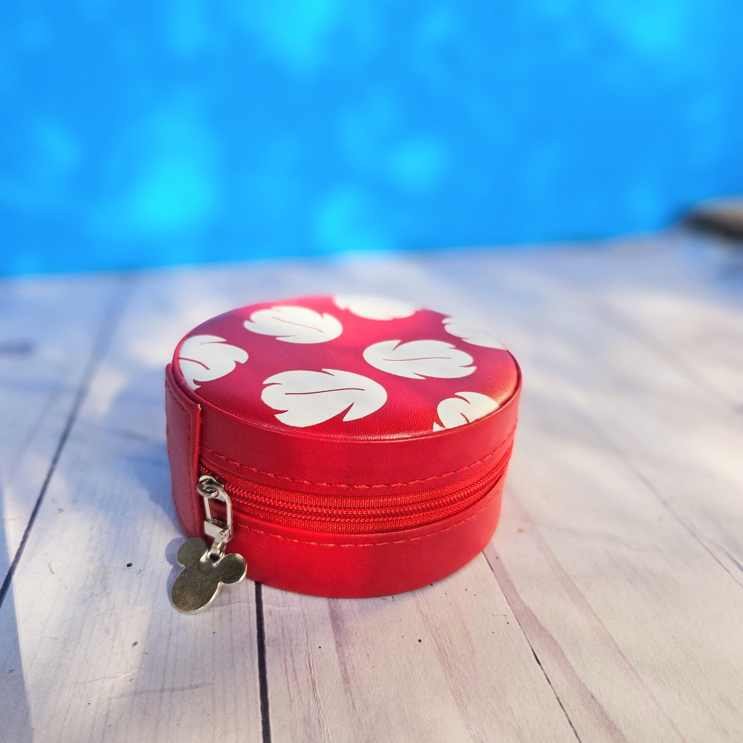 Hawaiian Leaves Jewelry Case