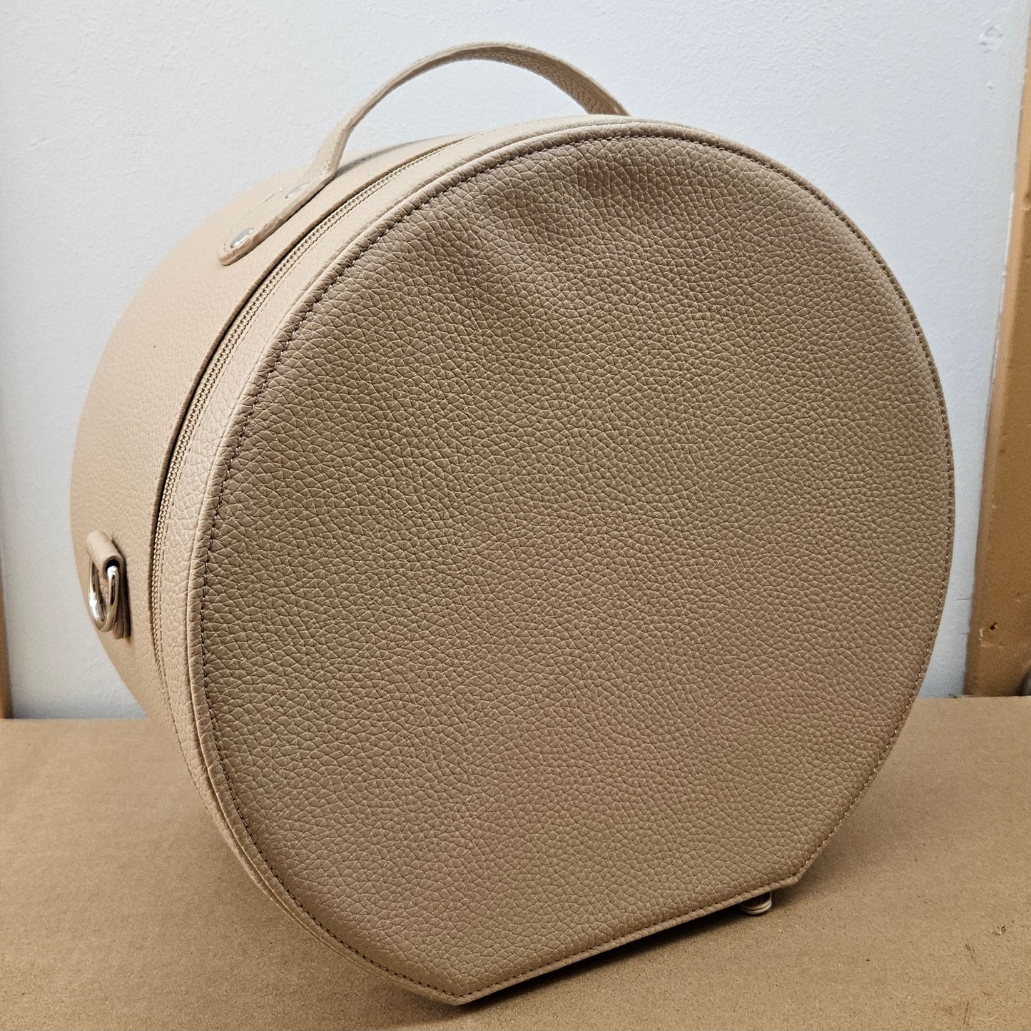 "As Is" Beige on Beige CollectEar Ear Carrier Travel Case