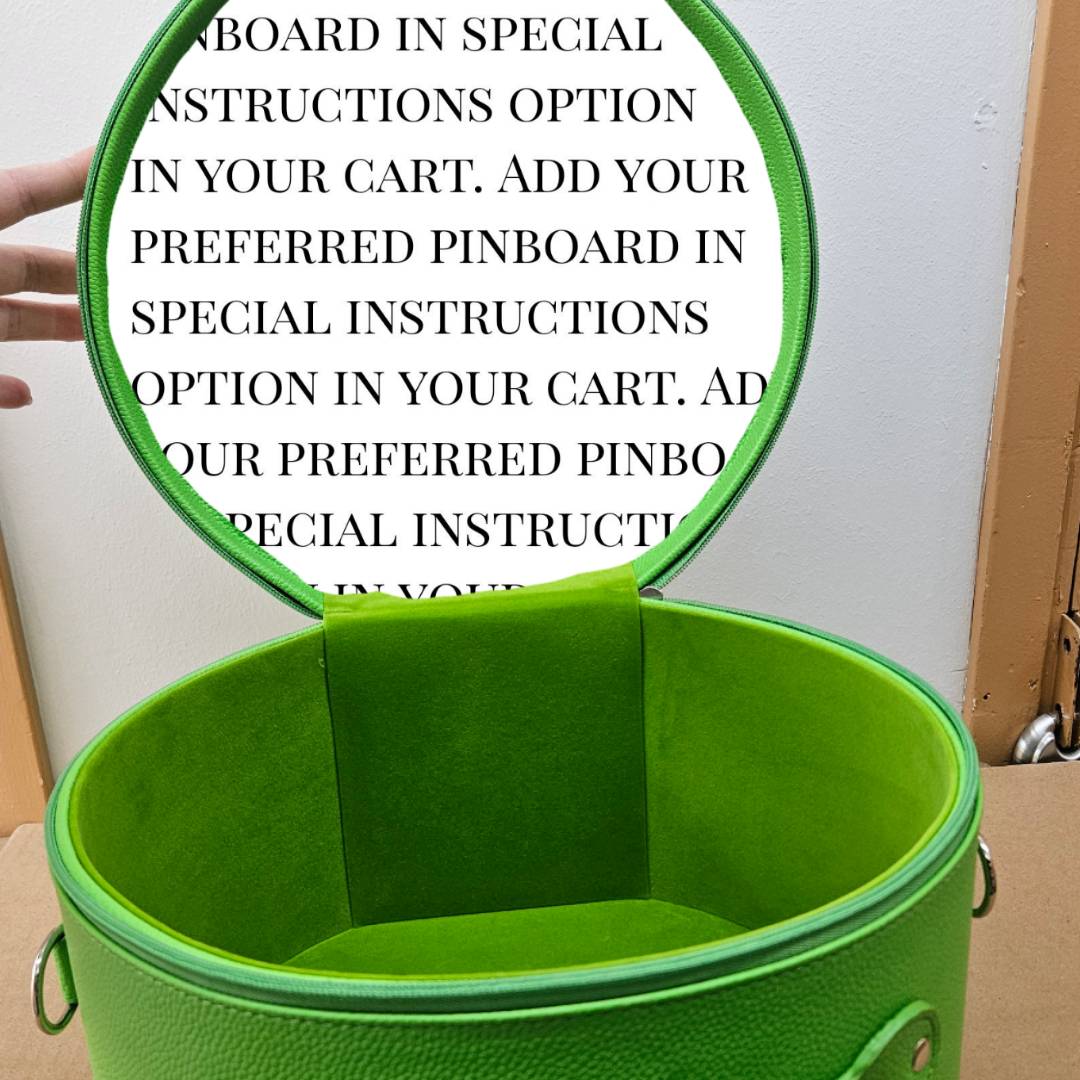 "As Is" Green/White on Green CollectEar Ear Carrier Travel Case