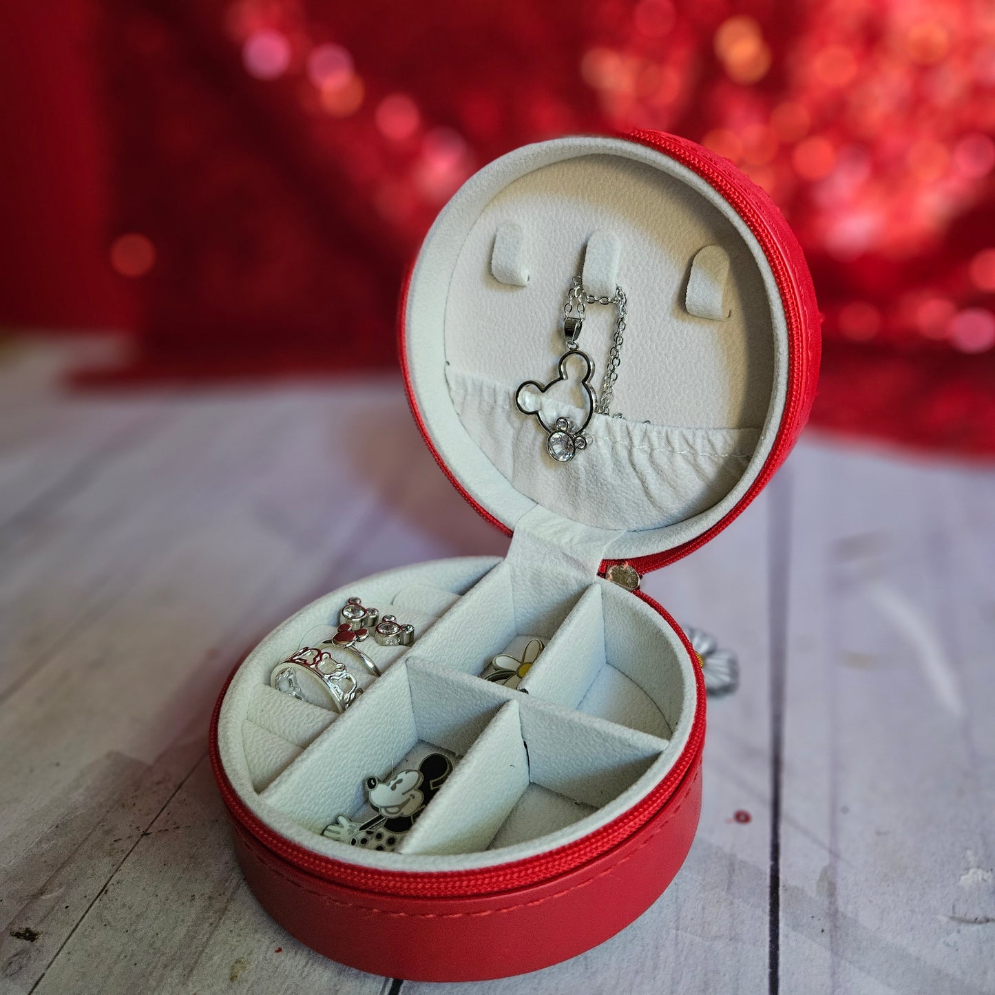 Vintage Polka Dots Jewelry Case