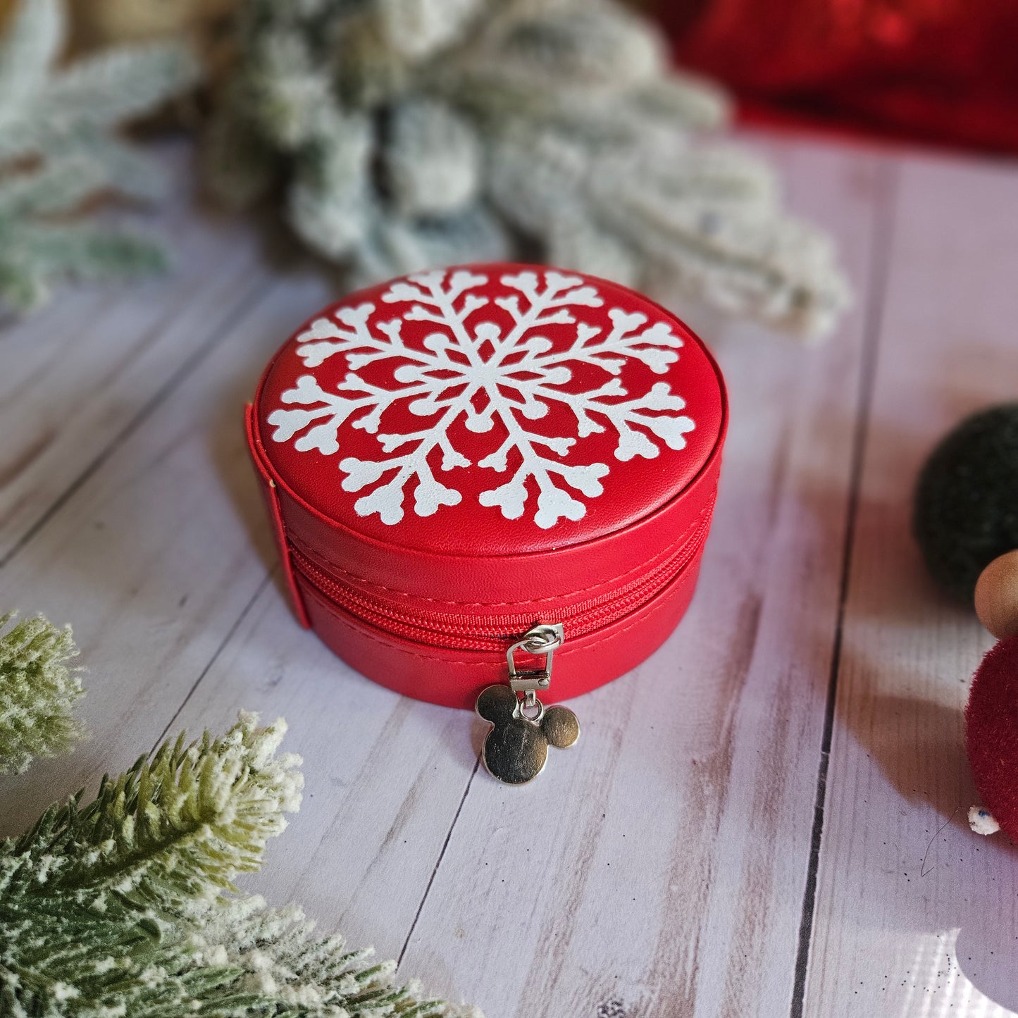 Snowflake Sparkle Jewelry Case