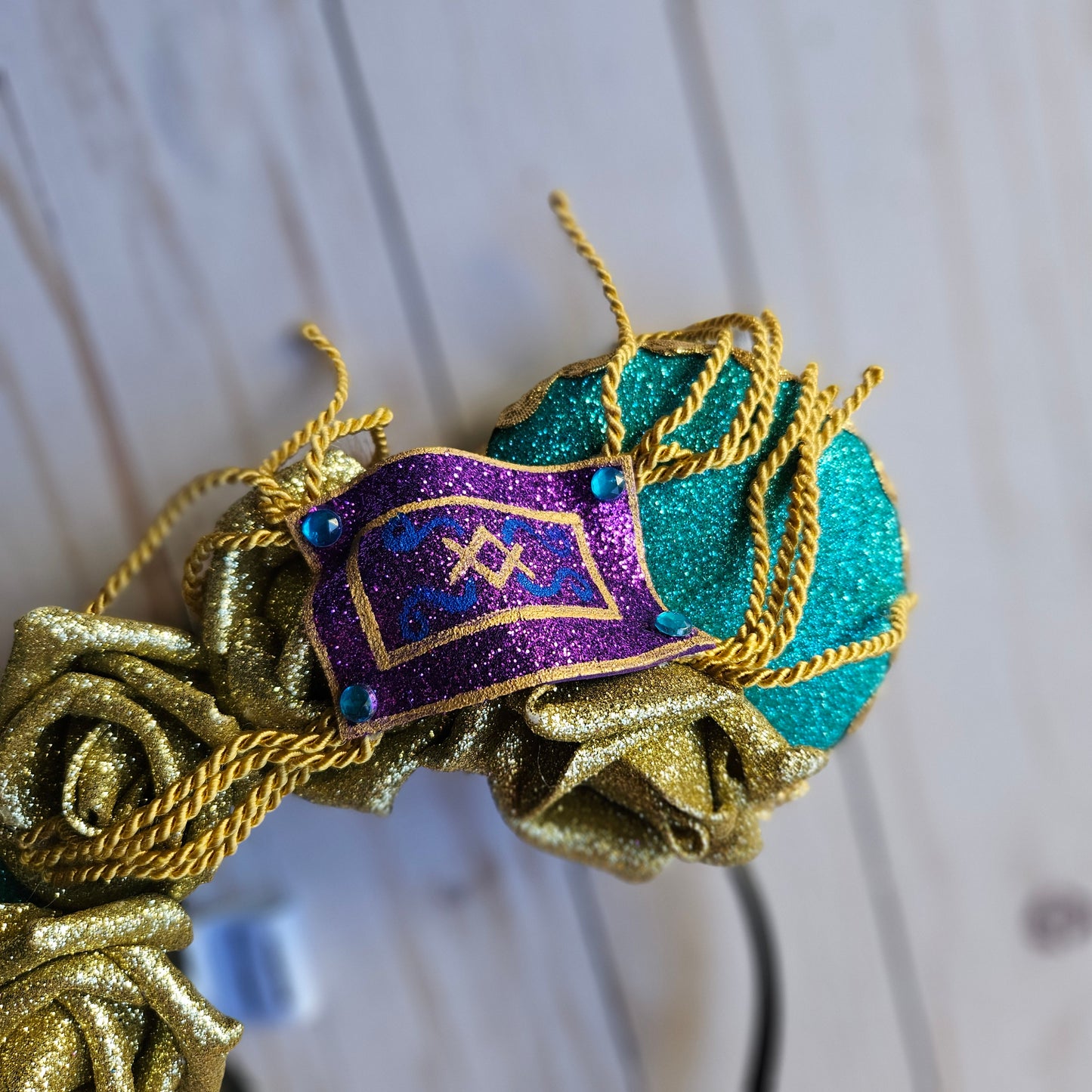 Jewel of the Desert Glitter Floral Headband