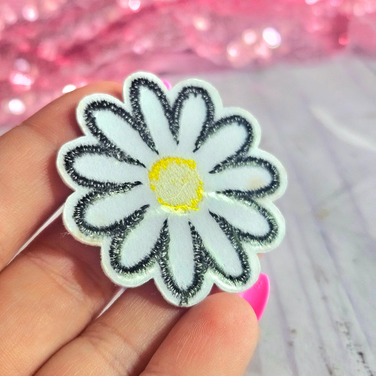 Daisy Iron On Patch