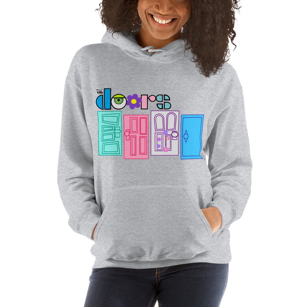 The Scare Squad Doors Hooded Sweatshirt