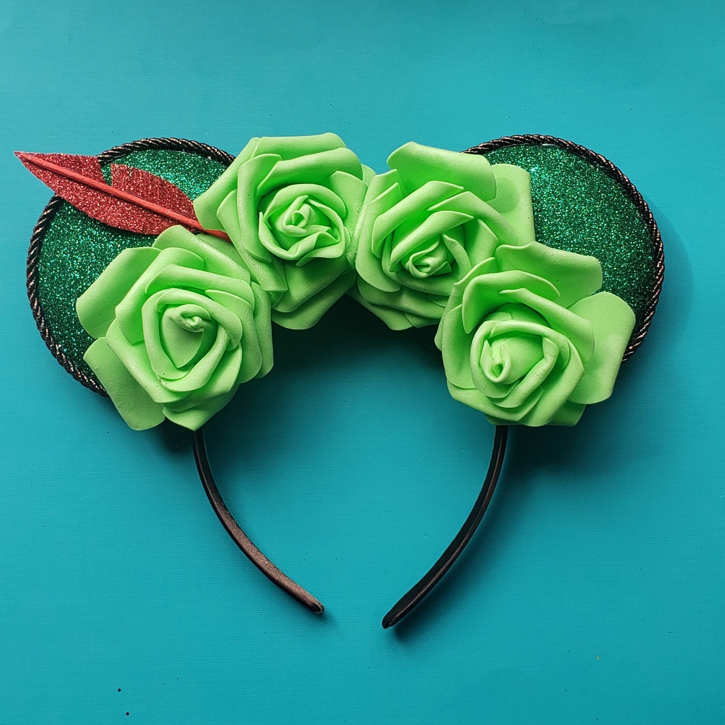 Forever Young Glitter Floral Headband
