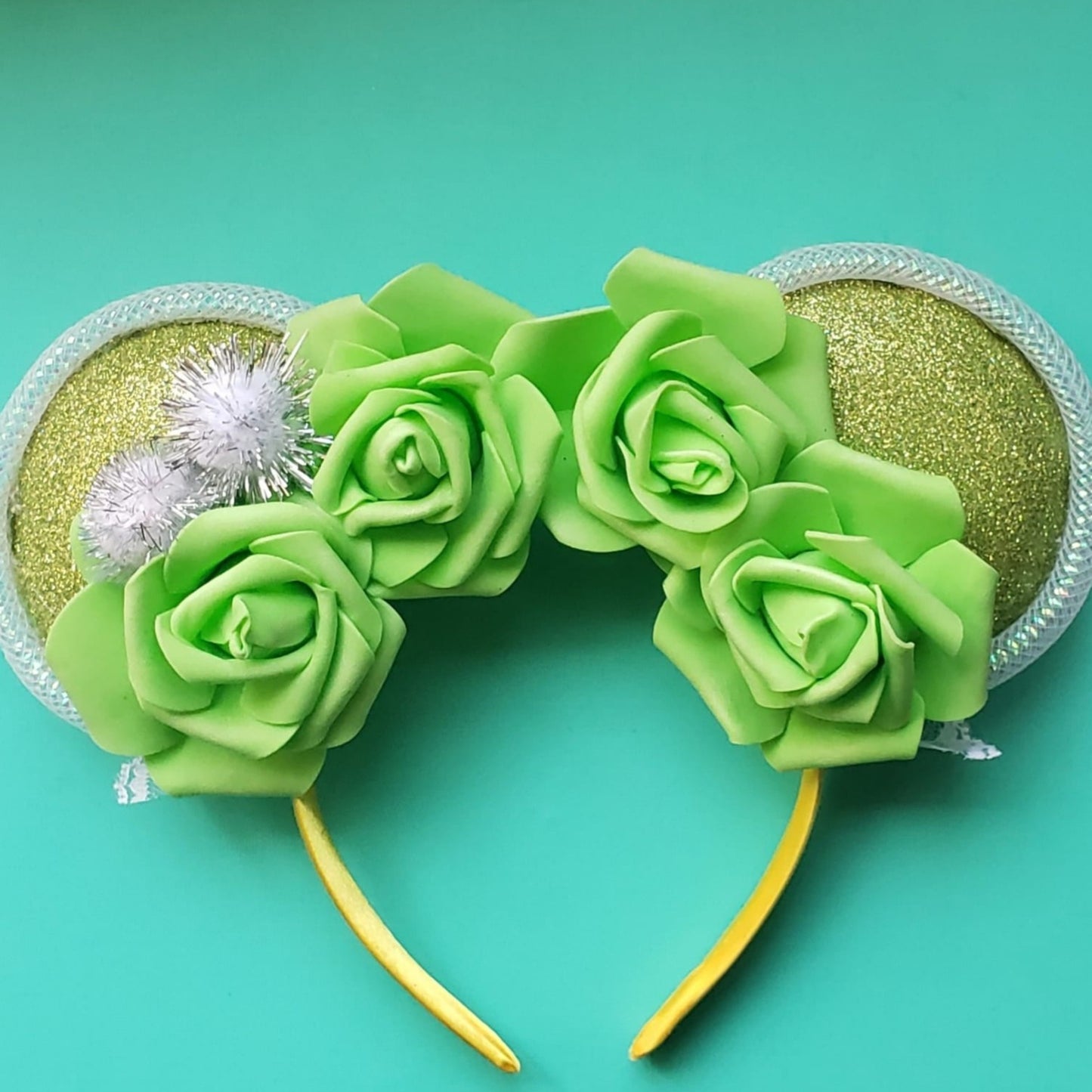 Pixie Dust Fairy Glitter Floral Headband