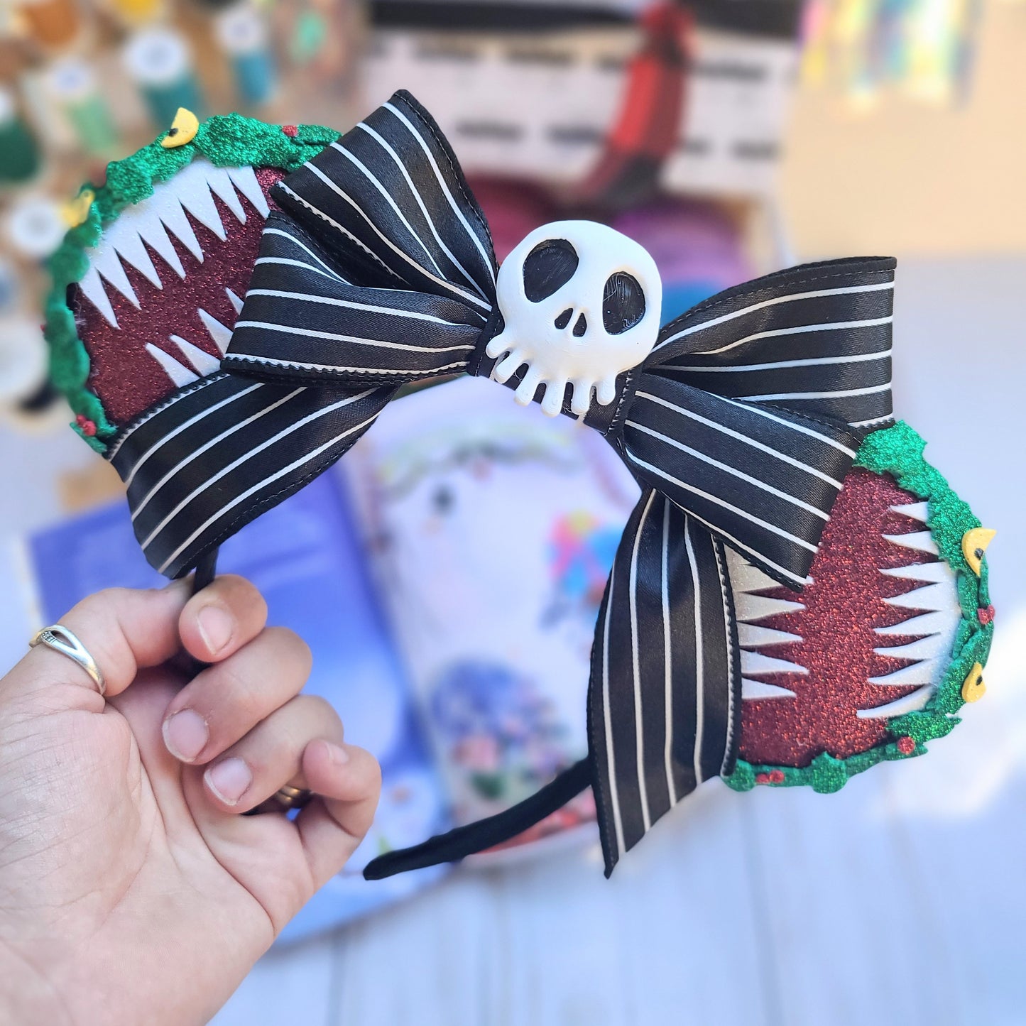 Wreath Bow Headband