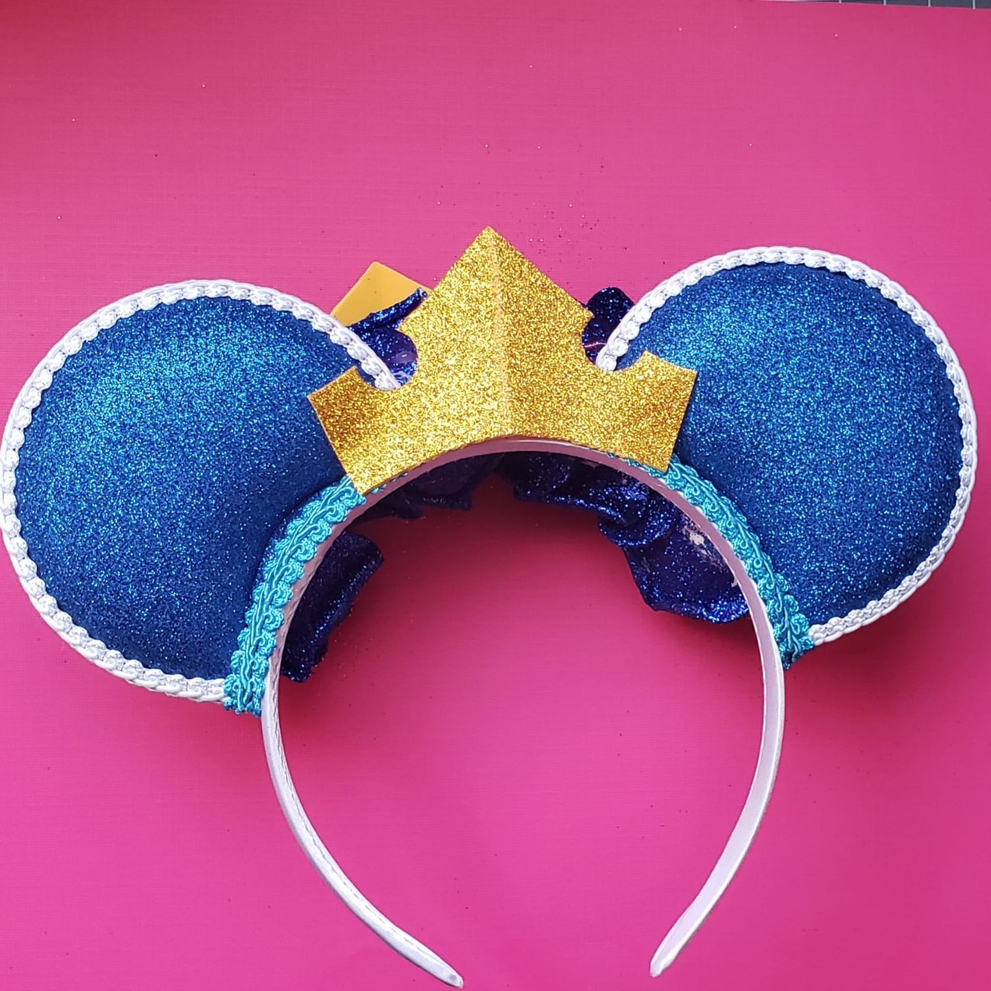 Sleep Enchantment Princess Double-sided Glitter Floral Headband