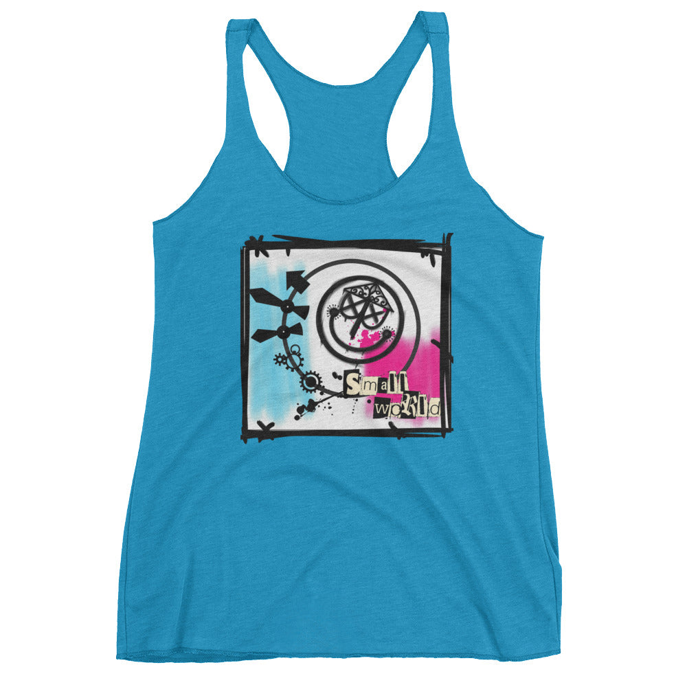 Small World Women's Racerback Tank