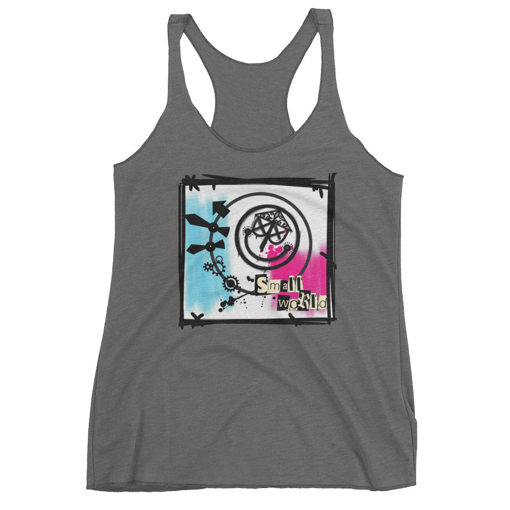 Small World Women's Racerback Tank