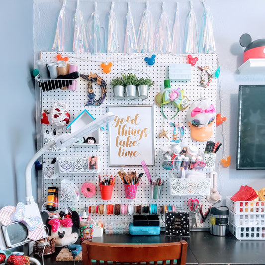 My Pinterest Inspired Craft Room