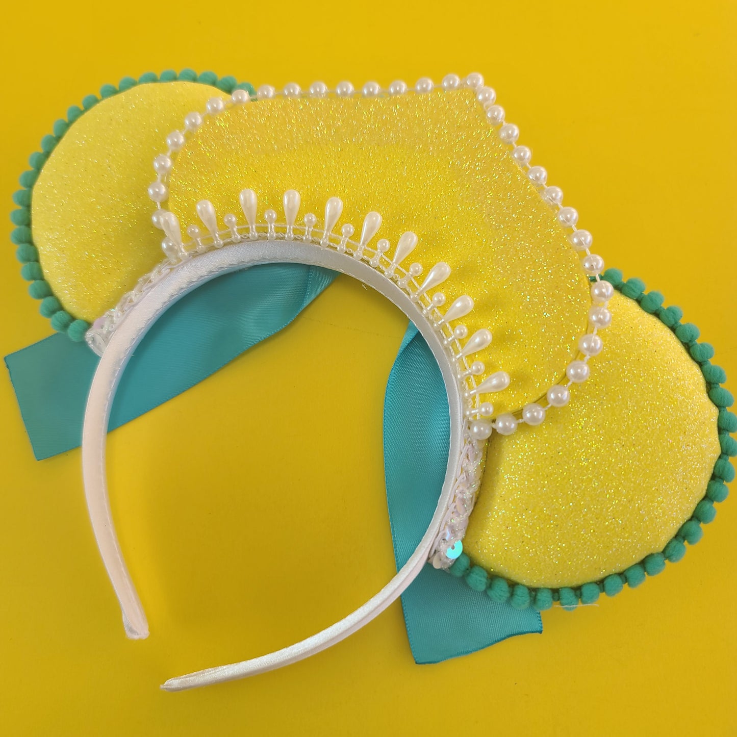 Yellow Duchess Crown Headband