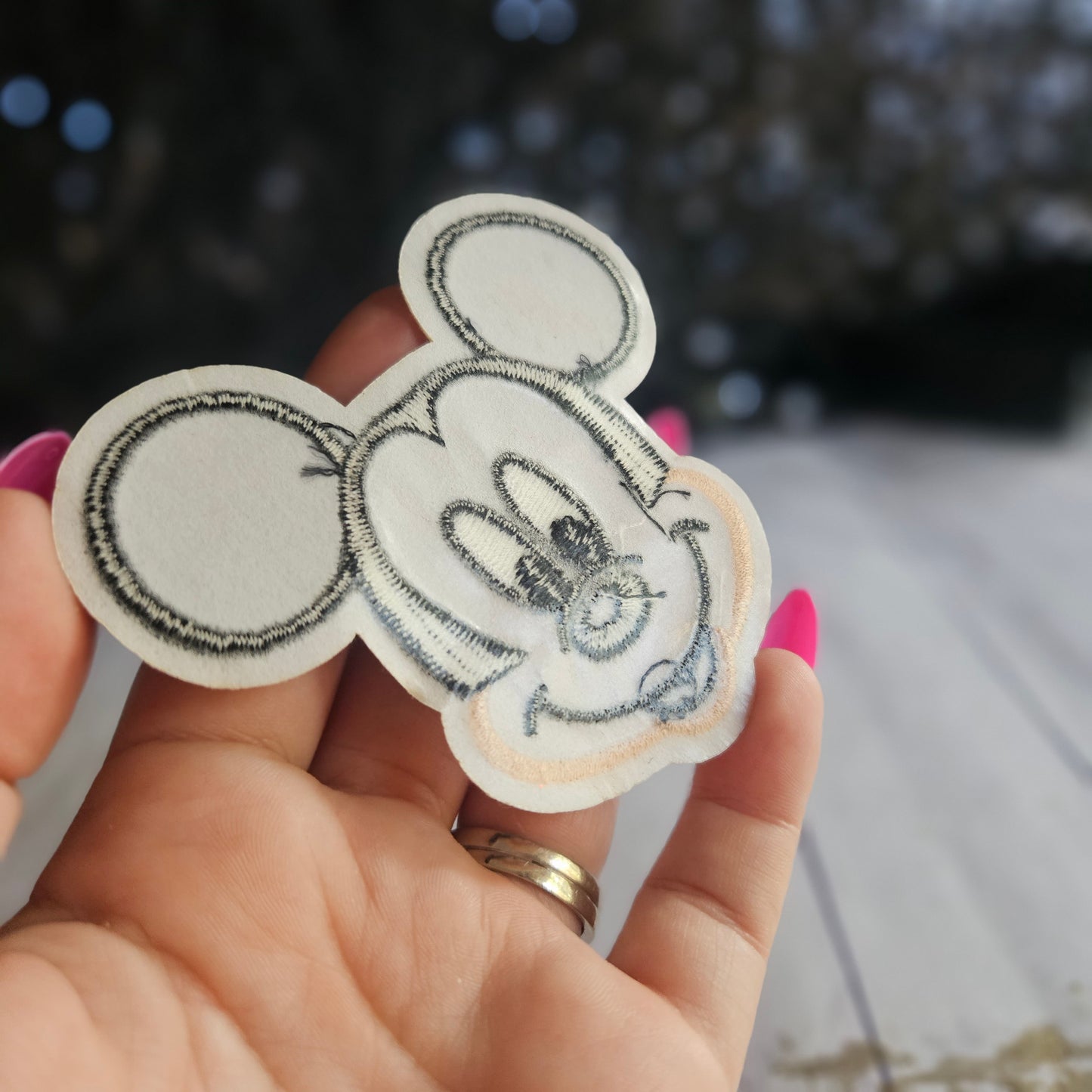 Mickey Mouse Iron On Patch