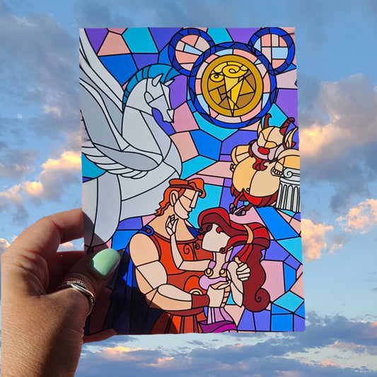 Olympus Stained Glass Print Collection