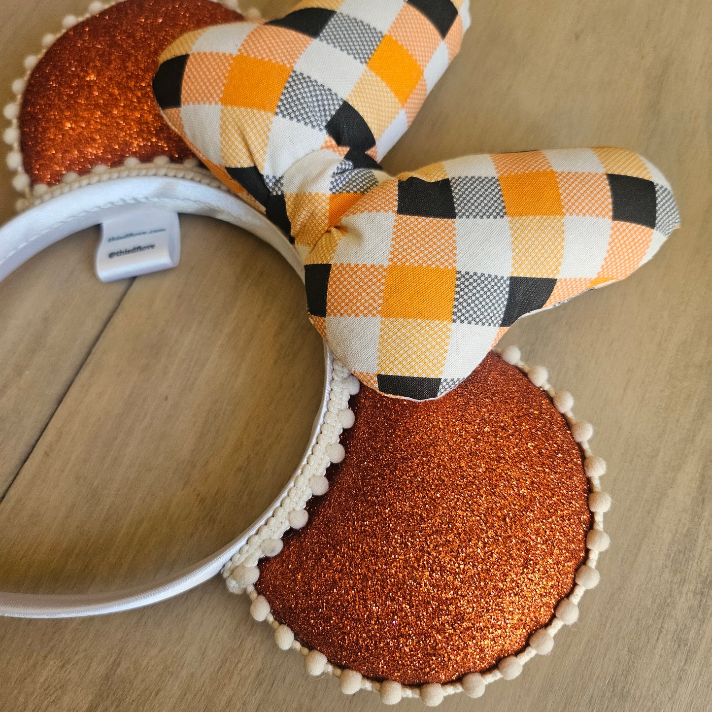 Fall Plaid Puffy Bowtique Bow