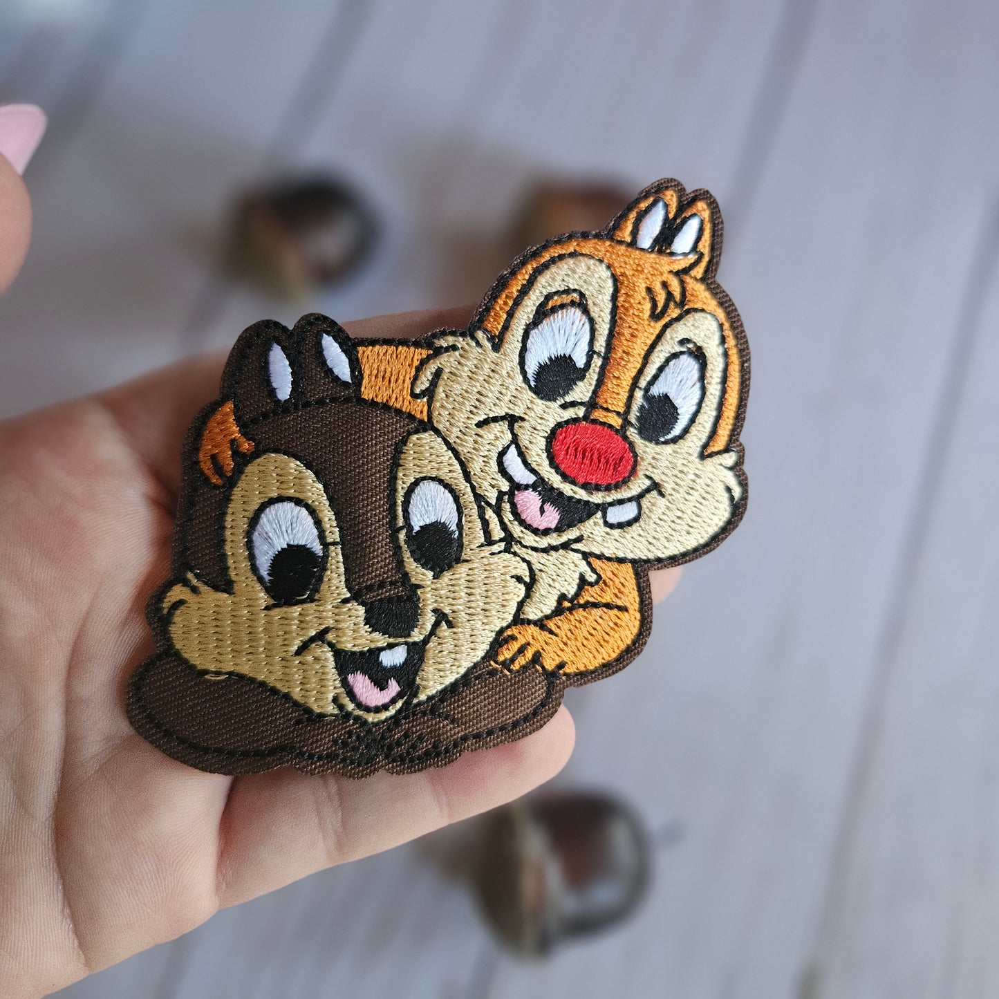 Chipmunks Iron On Patch