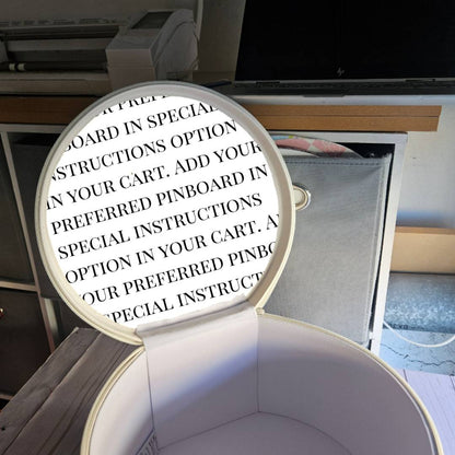 "As Is" White and White CollectEar Ear Carrier Travel Case