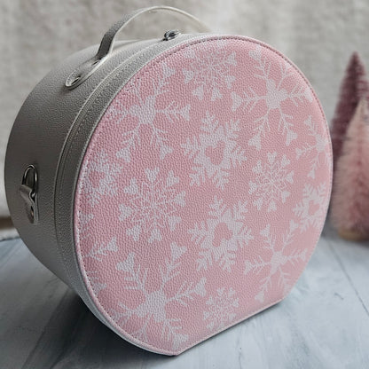 Pink Christmas CollectEar Ear Carrier Travel Case