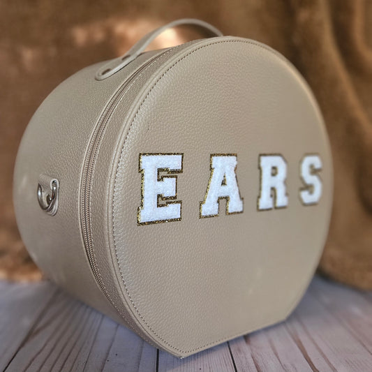 Beige Mouse (EARS) CollectEar Mouse Ear Carrier Travel Case