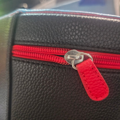 As Is Sample Vintage Polka Dot CollectEar Ear Carrier Travel Case