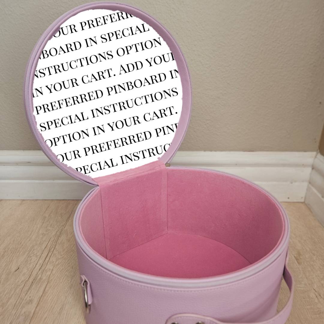 "As Is" Lavender and Pink CollectEar Ear Carrier Travel Case