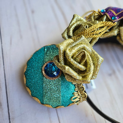 Jewel of the Desert Glitter Floral Headband