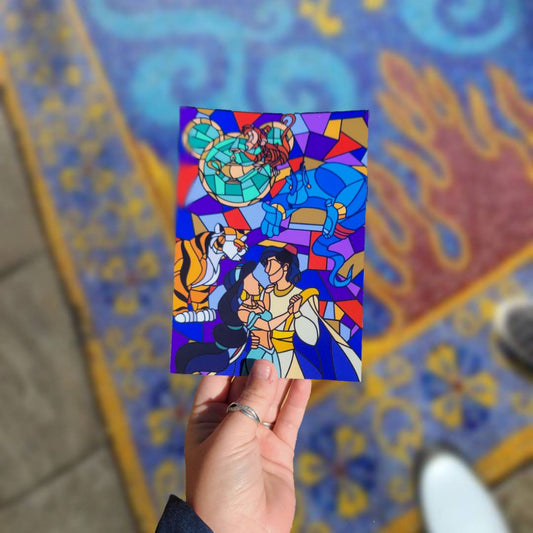 Agrabah Stained Glass Print Collection