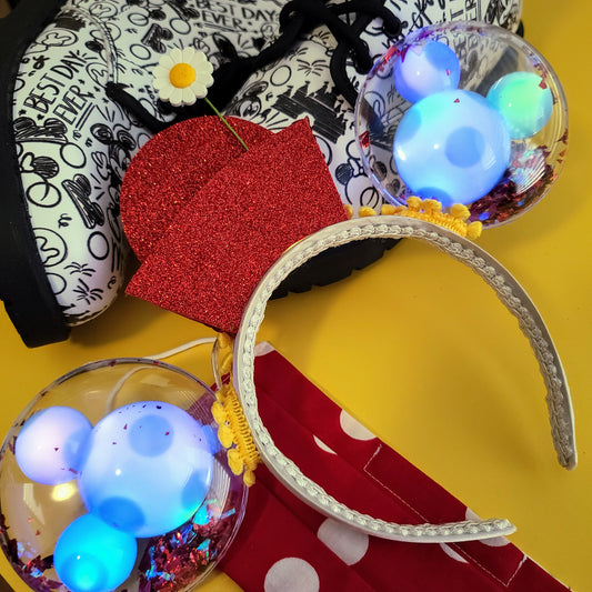 Light-up Vintage Minnie Balloon Ears