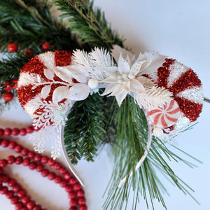 Peppermint Christmas Ears