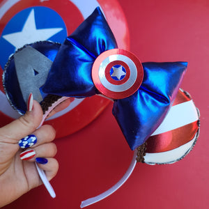 Red, White and Blue Superhero