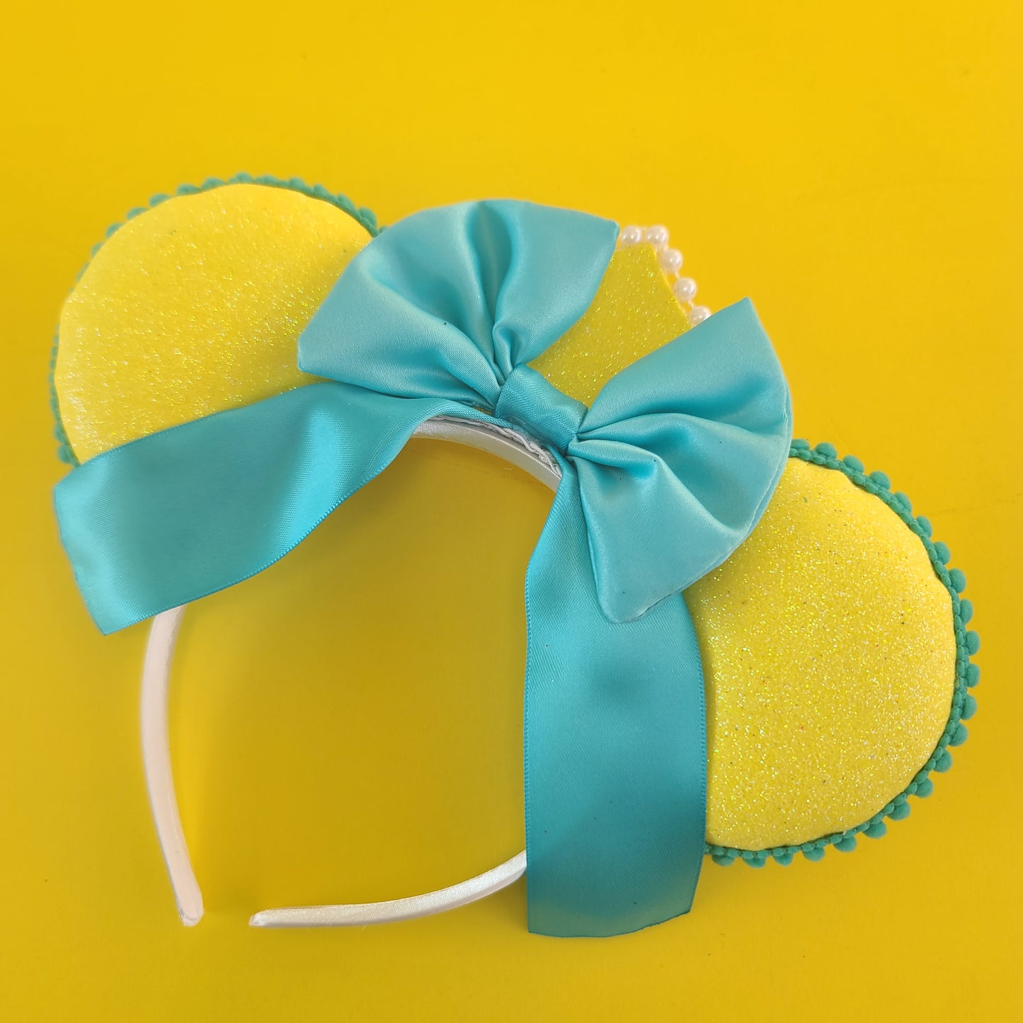 Yellow Duchess Crown Headband