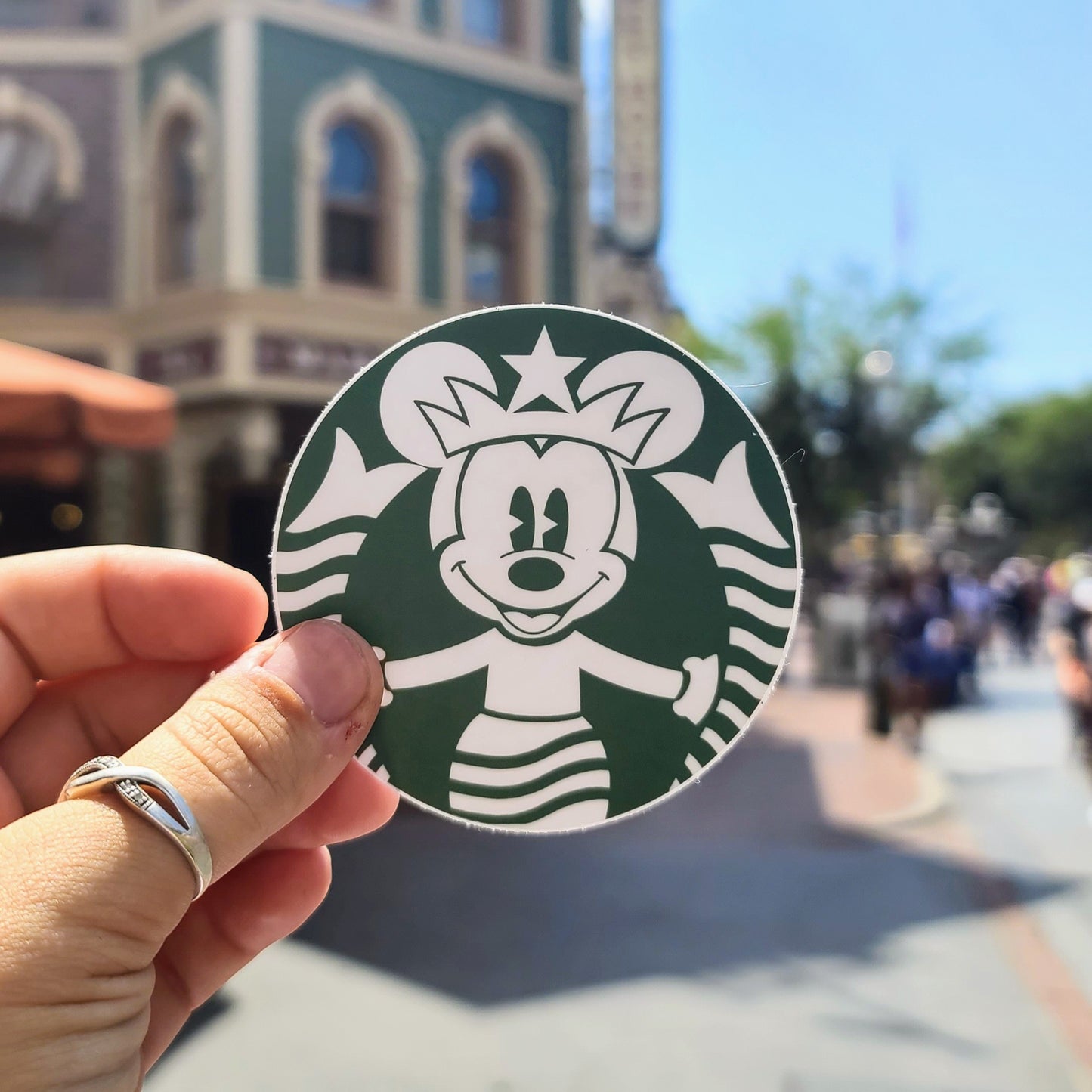Coffee Mouse Sticker