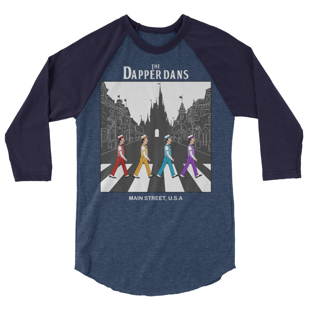 The Dapper Dans WDW 3/4 sleeve raglan shirt