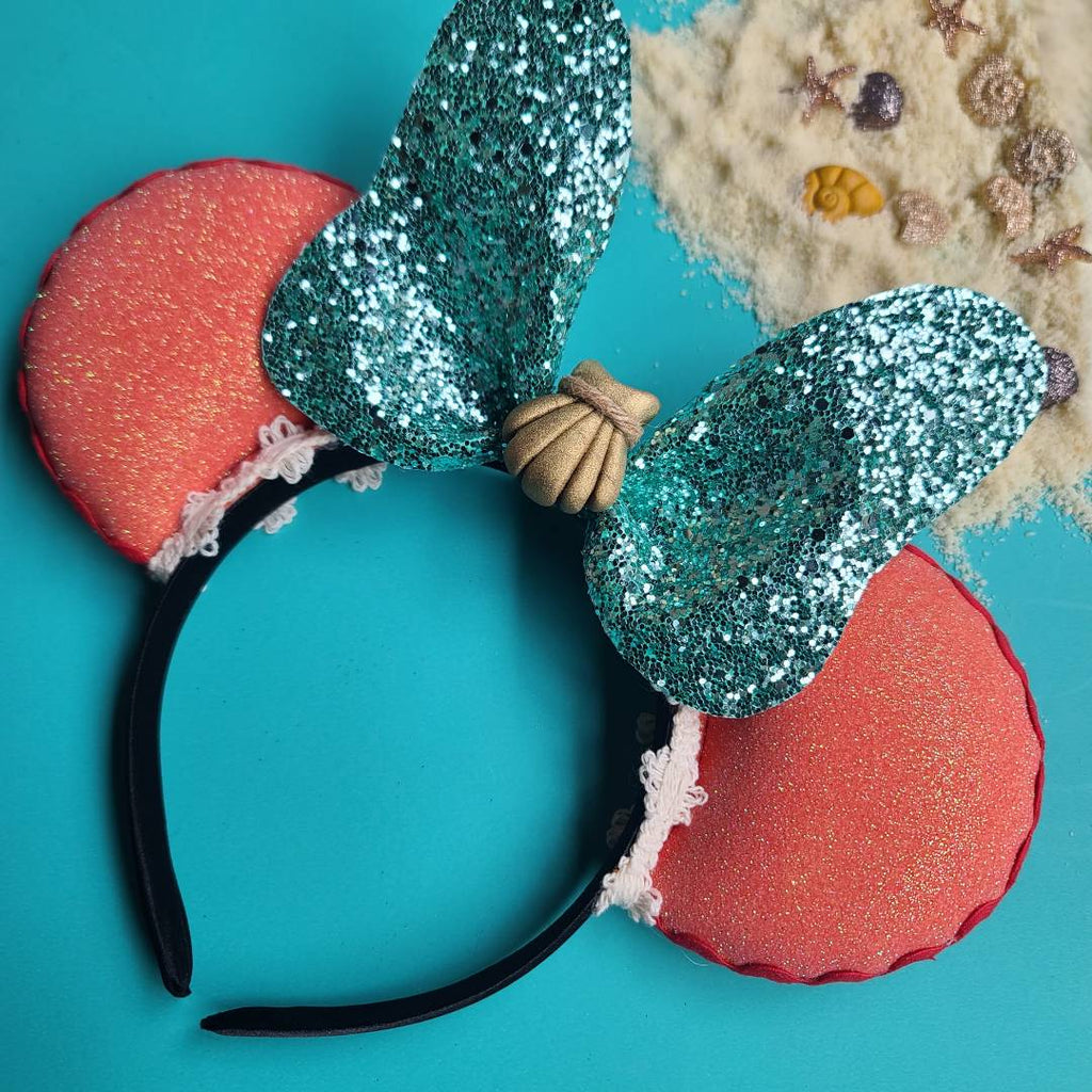 Daughter of Mermaid Princess Bowtique Mock-up